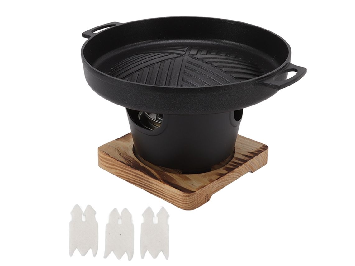 Mini Parrilla Portátil Sin Humo Para Acampar, Picnics Y Uso De Mesa Hn Bbq18d