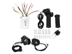 2026-controlador De Velocidad De Motor 24v 500w Con Mango De Acelerador, Luz Delantera Y Llave Para Bicicleta Eléctrica Y Patinete