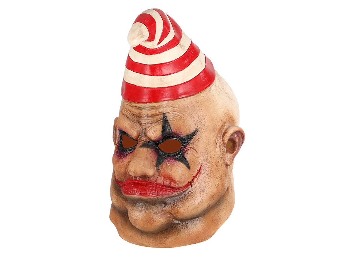 Máscara de payaso de látex divertida para adultos, fiesta de Halloween, RPG A-04 Siurn