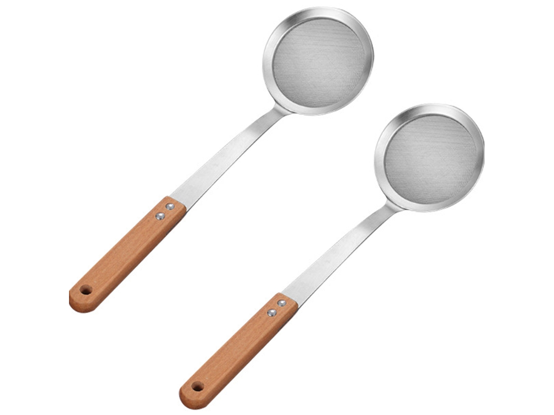 Cesta coladora fina - Colador de acero inoxidable con asa NEVEANCE