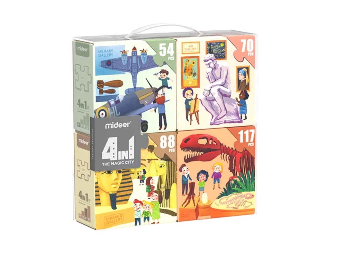 Museum Puzzles MIDEER (4 años)