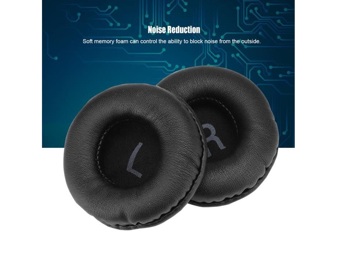 HURRISE 2 almohadillas universales de espuma suave de 2.559 in para auriculares