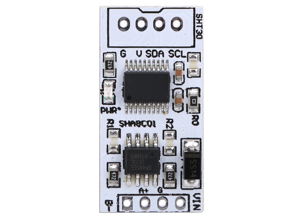 Módulo Sensor De Temperatura Y Humedad Rs485 De 5 V Sha8c01 De Intelligent Electronic Components