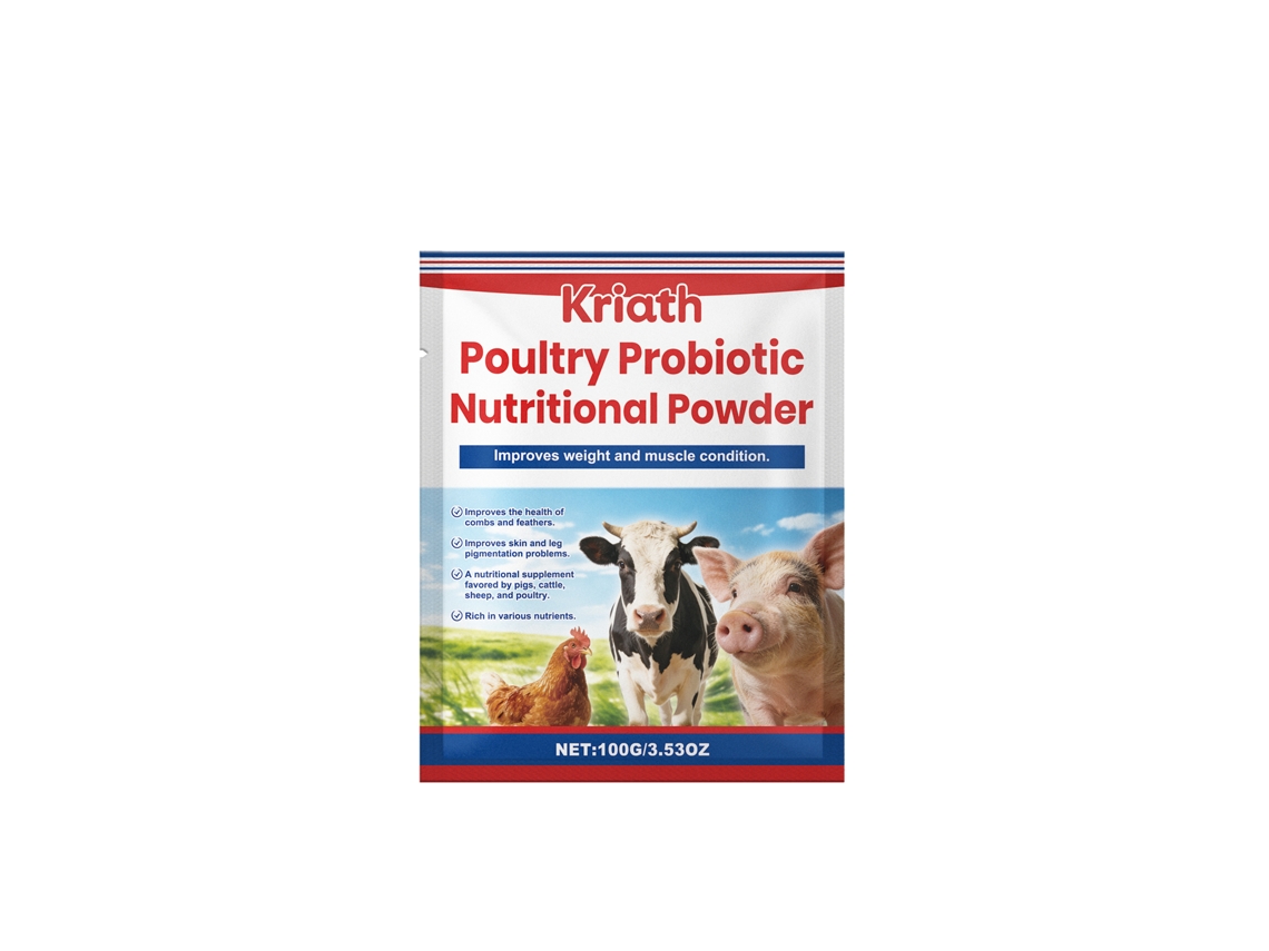 Compuesto nutricional en polvo probiótico para aves de corral