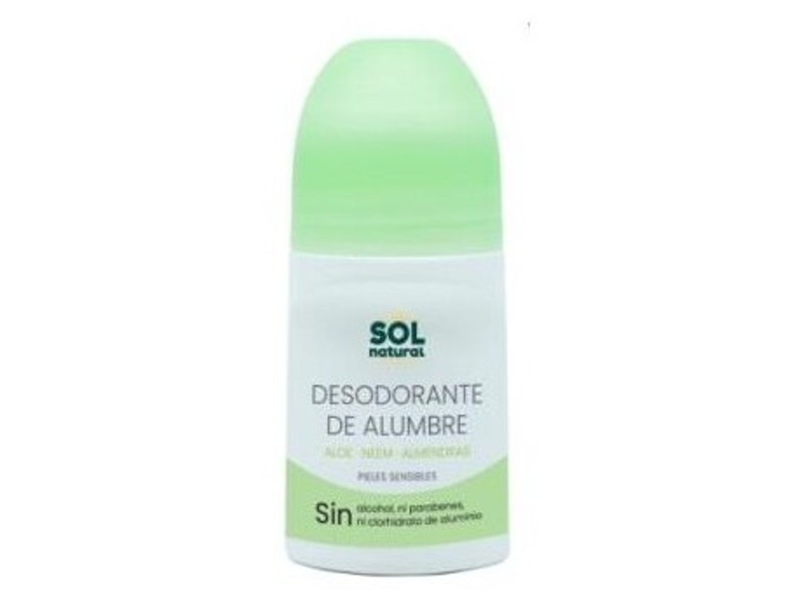 Desodorante Líquido E Alumbre Aloe Y Neem 75 Ml Sol Natural