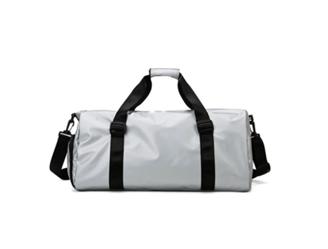 Bolsa De Gimnasio Pequeña, Bolsa De Entrenamiento Para Deportes Y Escapadas De Fin De Semana, Con Compartimentos Para Zapatos Y Ropa Húmeda, Gris P...