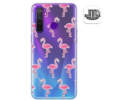 Carcasa Realme 5 Pro TUMUNDOSMARTPHONE Flamenco Multicolor