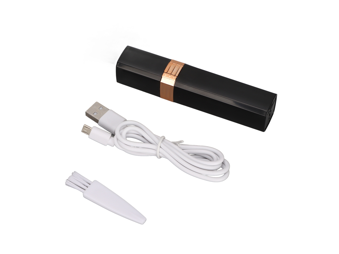 MEOIRUERY Aparador Facial Eléctrico para Mujer, Aparadora de Precisión en Forma de Barra de Labios, Afeitadora Portátil para Cejas y Rostro, con Cable USB
