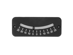 Clinómetro Tubular Con Medidor De Ángulo Horizontal De -25 A 25 Grados. Indicador De Inclinación Para Carpintería Y Nivelación De Vehículos Recreativos.