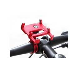 Soporte para teléfono de bicicleta de aluminio 2026, giratorio 360°, ajustable para manillares de bicicleta y motocicleta.