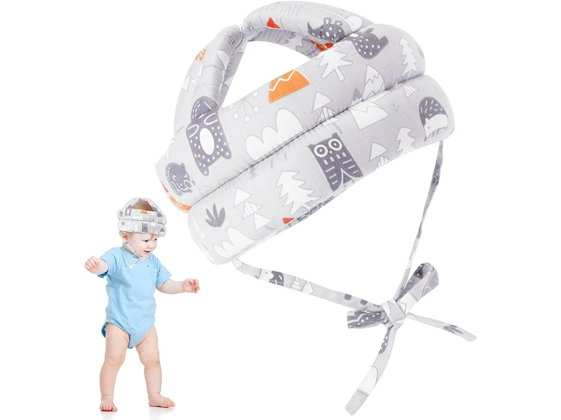 Protector De Cabeza Para Bebé Casco De Protección Para Bebé Casco De Seguridad Para Bebé De 1 Pieza Hecho De Algodón Amigable De CUICH