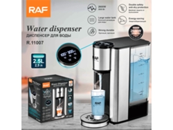 Eurorègles - Pantalla digital - Dispensador de agua caliente instantánea - Plancha de pelo multifuncional pequeña para el hogar - 2,5 L
