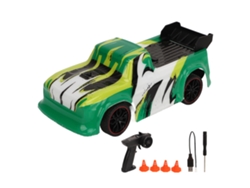 Coche Teledirigido De Alta Velocidad 2.4g, 80 M, 20 Km/h, Batería De Larga Duración, Green Racing.