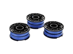 Bobinas De Repuesto Para Pesca De Borde, 3 X 12 M De Hilo De Nailon De 1,5 Mm, A6441x3-xj, Black+decker