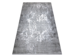Alfombra Moderno Acrílica Valencia 9993 Marfil / Gris (80 x 150 cm)