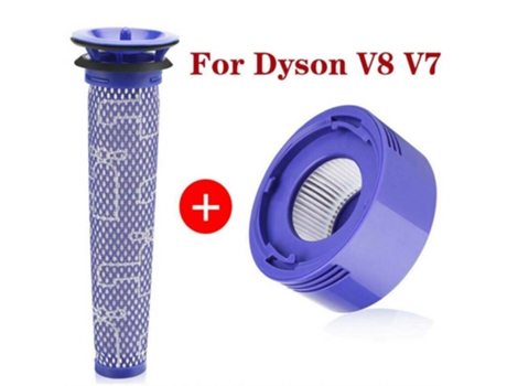 Filtros premotor para aspiradora Dyson V8 Absolute, V8 Animal, V7 Absolute, V7 Animal Plus, repuesto de filtro previo y posterior, nuevo