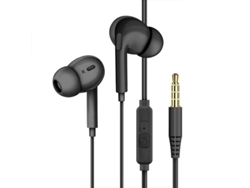 Auriculares Universales De 3,5mm, Micrófono Y Sonido Estéreo Hifi, Con Control De Volumen.