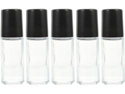 5 Pièces Flacons Verre Rechargeables Para Huiles Esencialles Cosmétiques Parfum Stockage Portabl...