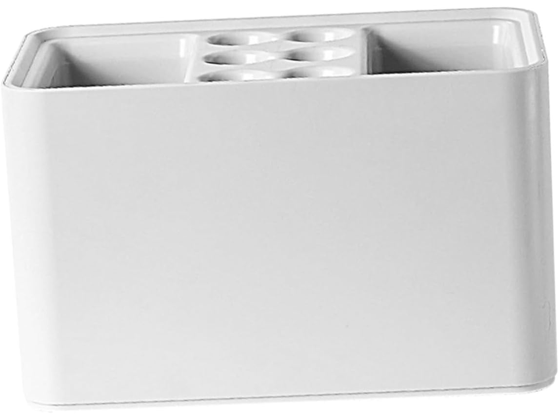 Soporte Para Paraguas De Plástico Inoomp, Organizador Resistente Para Paraguas Para El Hogar Y La Entrada, Blanco