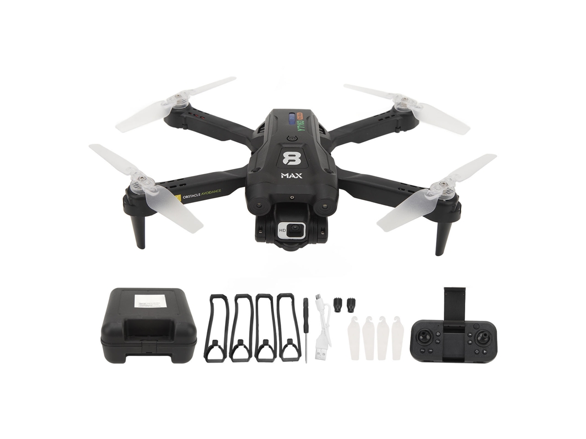 Mali drone Rc com Luzes Led, Hover de Fluxo Óptico, Evasão de Obstáculos, Controle por Gestos e Câmera Fpv