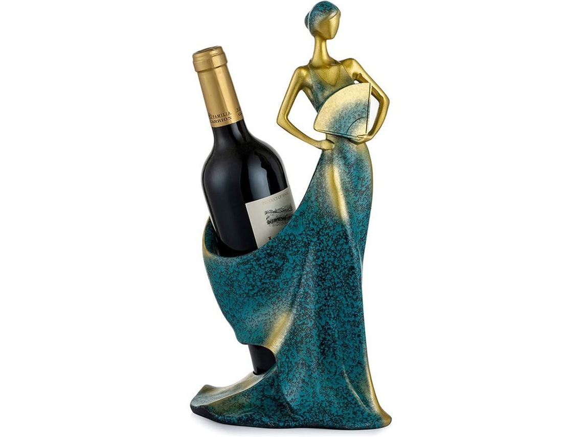 Suporte para Garrafas de Vinho, Resina, Estilo Elegante, para Bar y Casa | S/MARCA