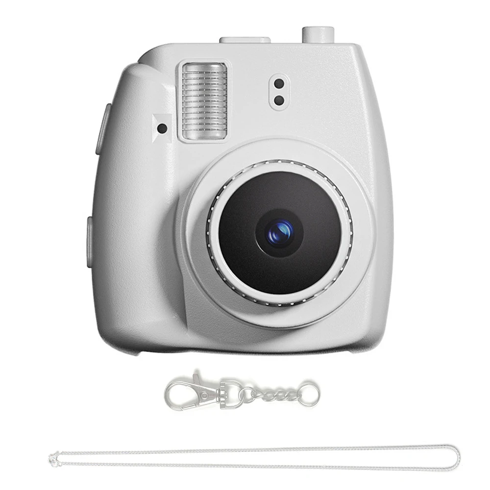 Mini Cámara Digital Ccd (blanca, 8 Gb), Con Flash, Captura De Fotos Y Vídeos Y Pantalla De 0,96 Pulgadas.