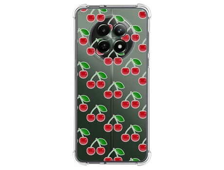 Funda Diseño Cerezas para Realme 12 5G 12X 5G TUMUNDOSMARTPHONE Silicona Multicolor