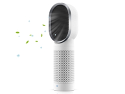 Purificador de aire para dormitorio con filtro HEPA auténtico, purificador de aire HEPA portátil para oficina, 2 velocidades, ahorro de energía USHION