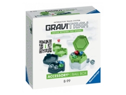 Juego de construcción Ravensburger Gravitrax con recambio de 12 bolas y 4 cajas de almacenamiento