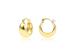 Aros De Oro Chapados 14k Con Tuerca De Plata 925 Hipoalergénicos Para Mujeres Niñas Pequeños Y Gruesos