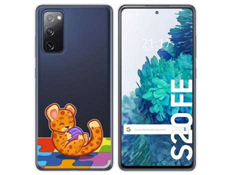 Carcasa Samsung Galaxy S20 FE TUMUNDOSMARTPHONE Dibujos Transparente Multicolor