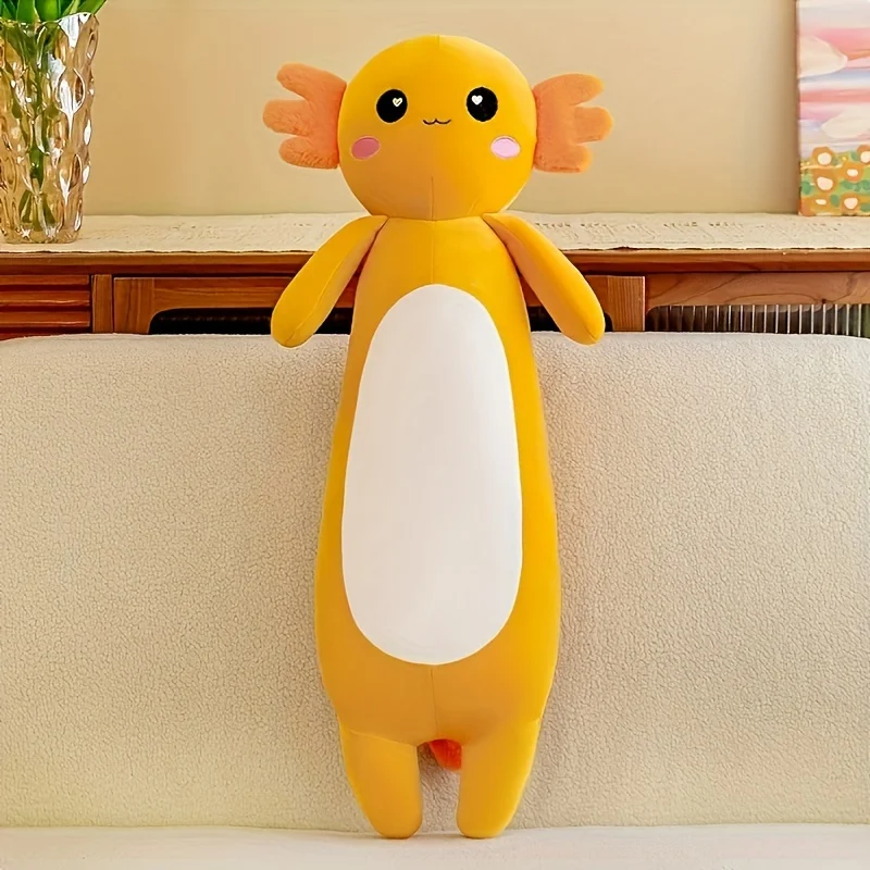 (naranja, 105 Cm) Peluche De Salamandra, Almohada De Regalo
