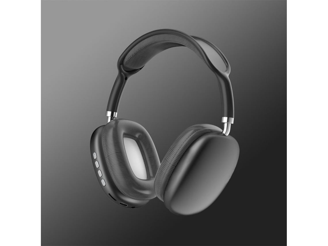 Auriculares Bluetooth P9 Pro Max Sin Hilos Con Micrófono Con Cancelación De Ruido Estéreo Hi Fi Gaming Negro Gusshious
