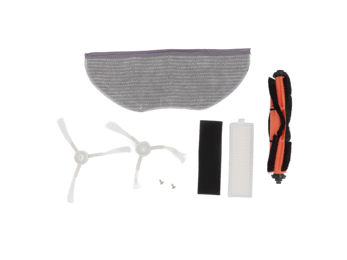 Kit de repuestos para la aspiradora robot XIAOMI MIJIA G1: cepillo principal, cepillo lateral, filtro y paño de limpieza | Sin marca