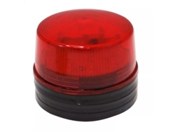 Linterna Estroboscópica Roja Con Cable - 12v / Led