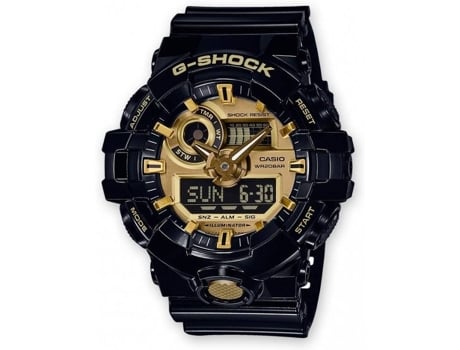 Reloj Digital CASIO Hombre (Goma - Negro)