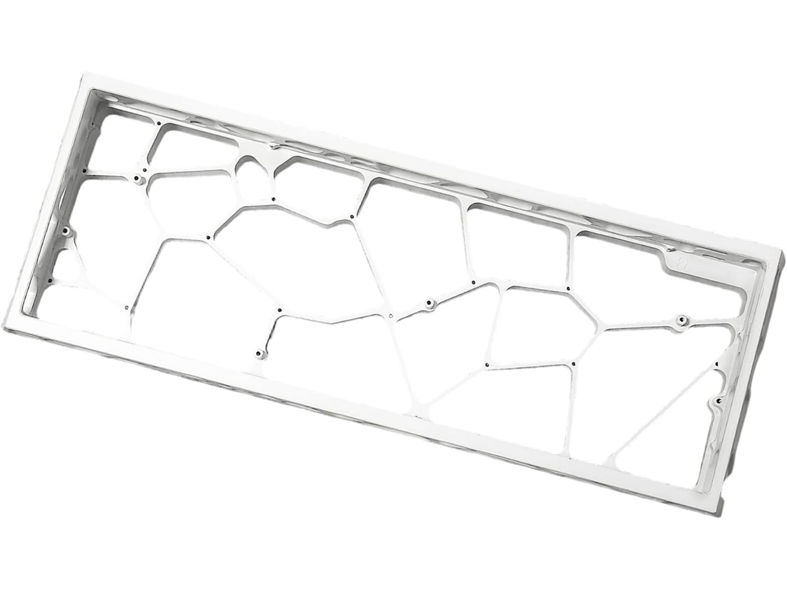 La Elegante Carcasa De Aluminio Hueco Para Teclado Mejora La Eficiencia, Reduce El Peso Y Facilita Su Uso.