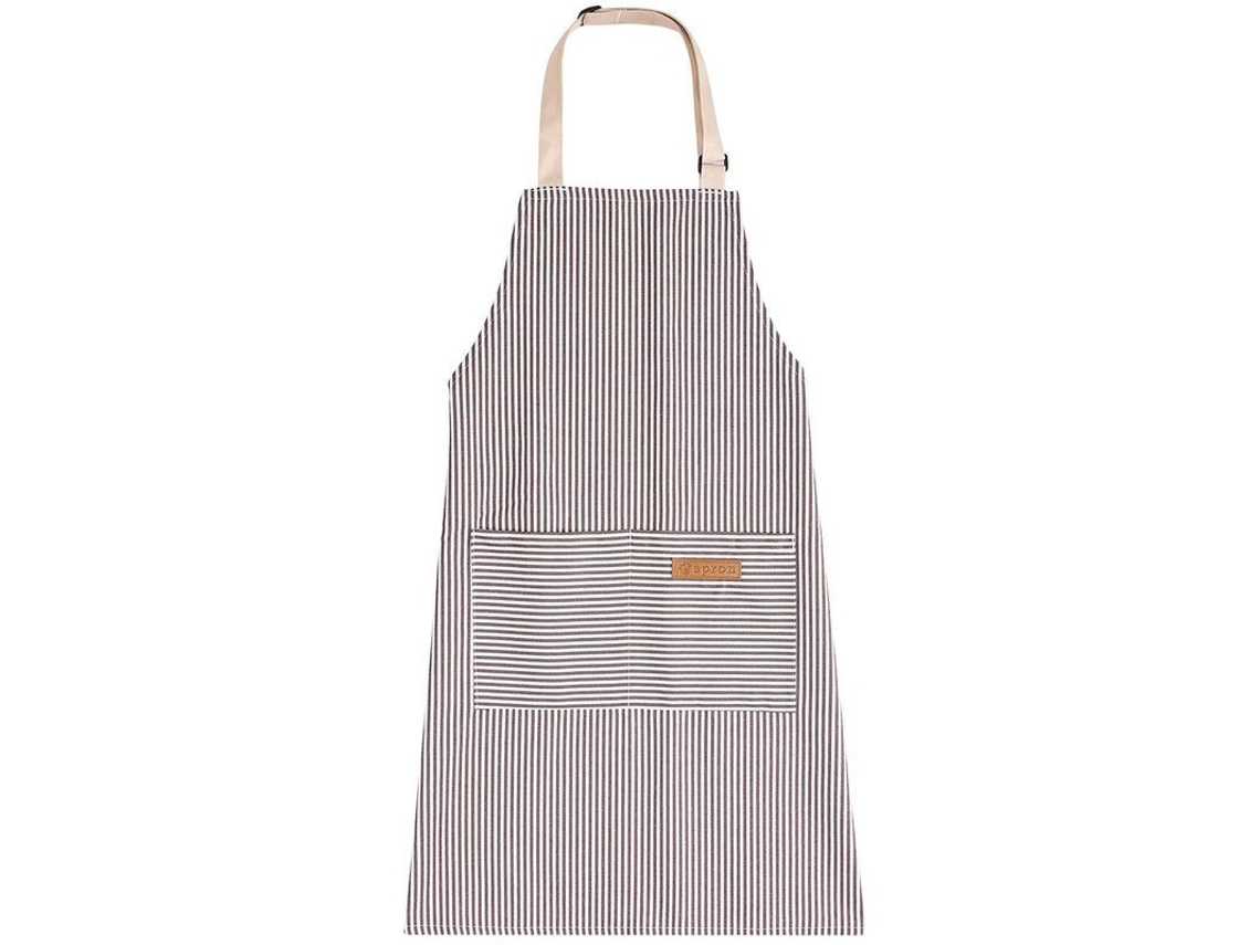 2026da-delantal De Cocina Para Adultos Unisex Con Bolsillos Ajustable De Algodón Para Cocinar Y Hornear