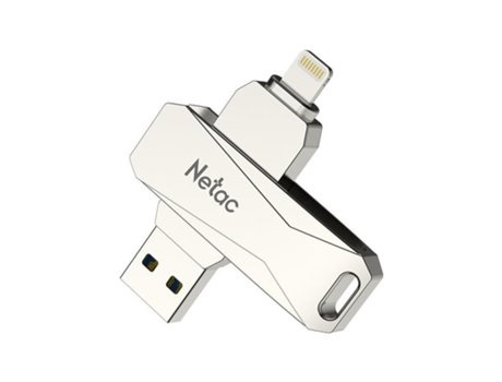 Pen USB NETAC + Lighting iOS iPhone ( 32 GB - USB 3.0)