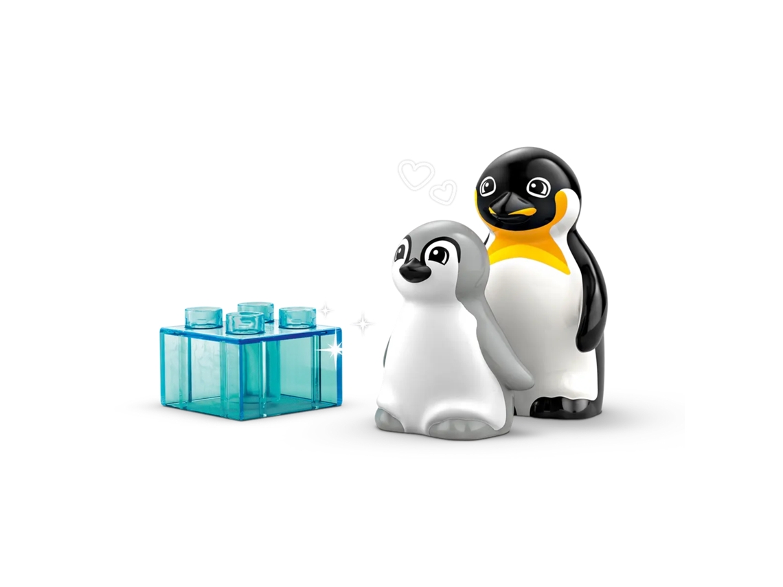 Famílias de Animais Selvagens: Pinguins e Leões - 10442 LEGO-DUPLO 