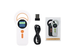 Lector De Microchip Para Mascotas Escáner De Id Animal Portátil Con Bt Usb 2.4g Almacenamiento 240pcs Pantalla Oled 134.2khz