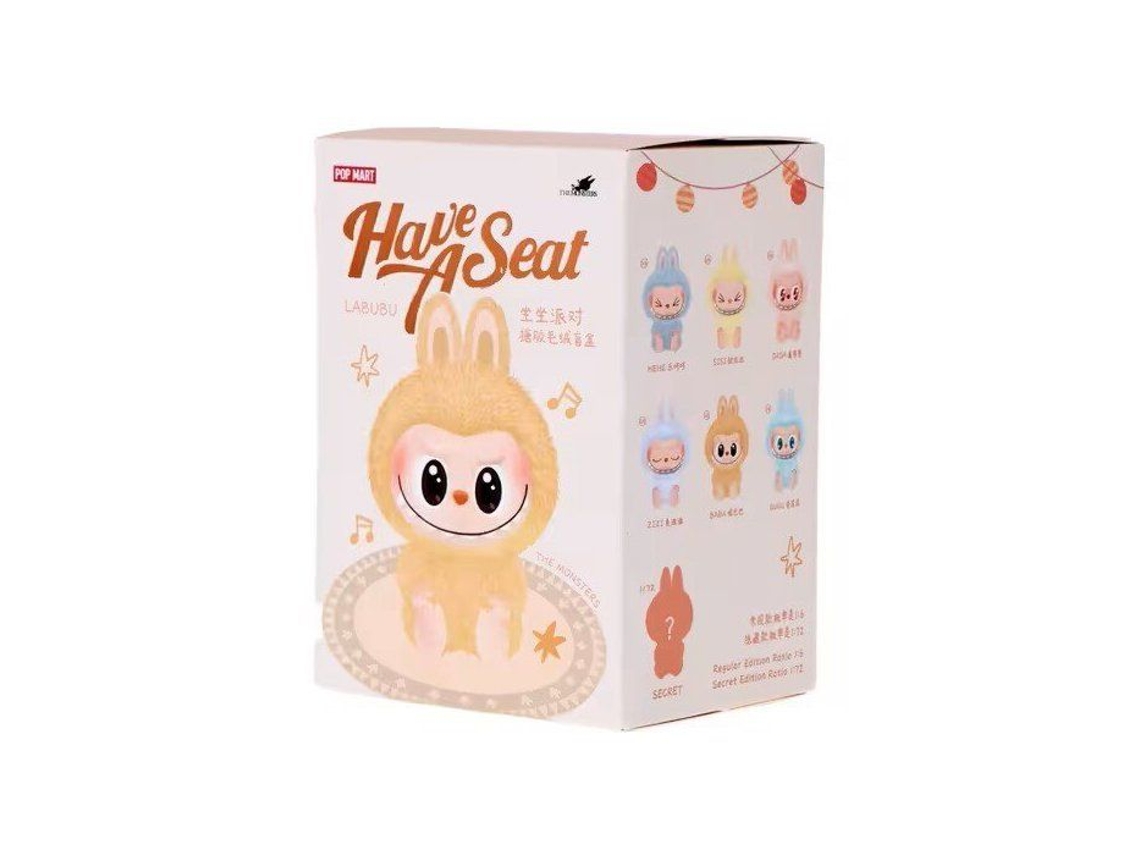 Labubu Have a Seat POP MART Coleccionable (1 unidad - Envío Aleatorio)