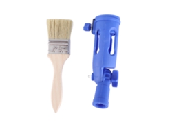 Extensor de pincel con soporte multiángulo para pintar en esquinas