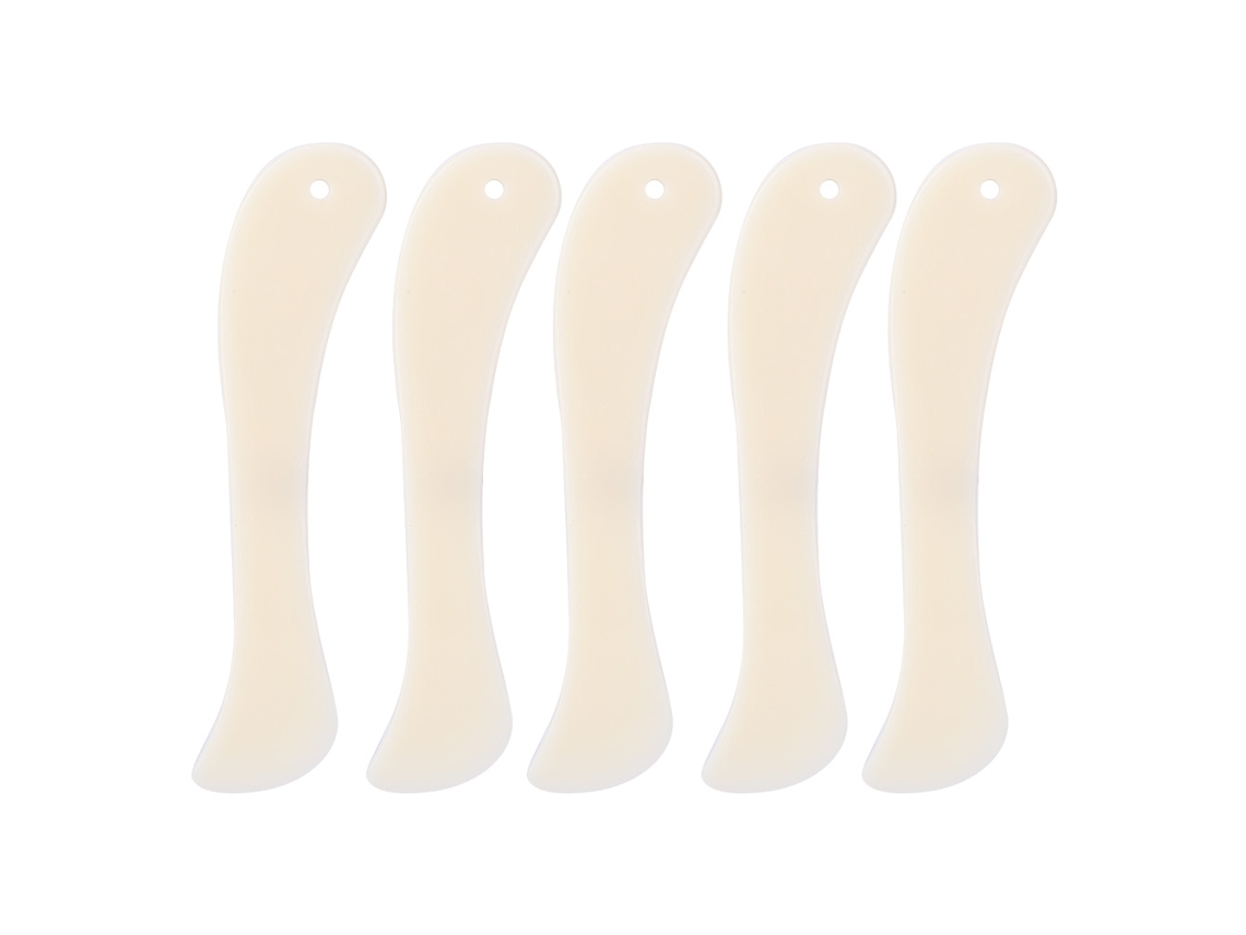 5pcs Pasta Curta Arte Couro Plástico Ferramenta Costura Recorte Borda Acessório Diy