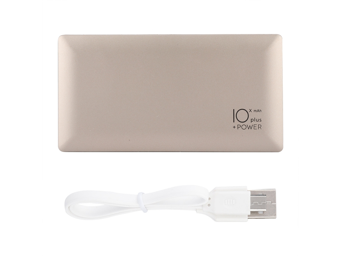 Cargador portátil Power Bank EOOCOO (cable integrado, carga 4 dispositivos)