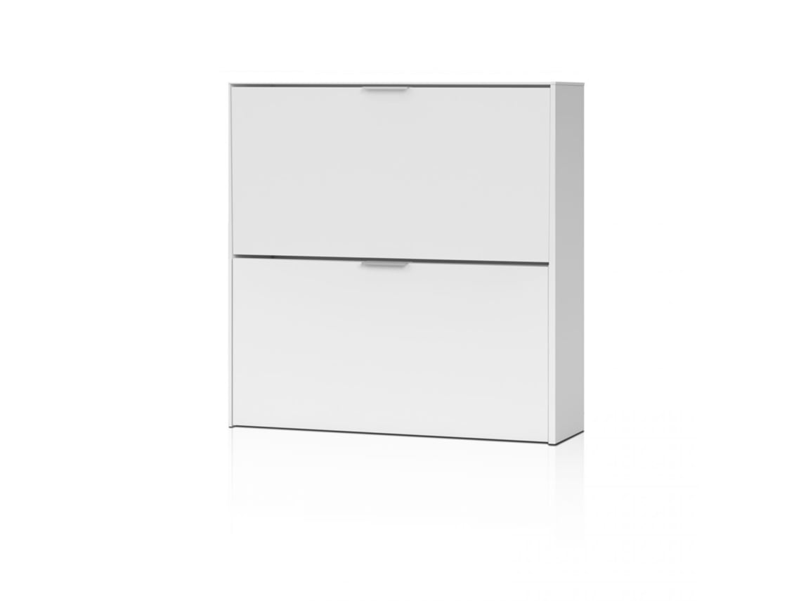 Zapatero Nubo 2 Puertas Blanco 75 x 76 x 22 cm