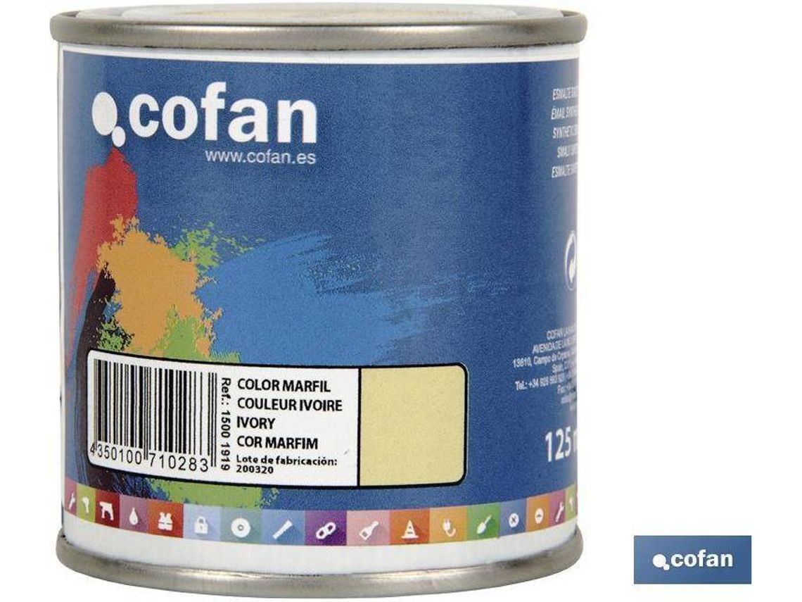 Esmalte Sintético COFAN Marfil   (125 ml)