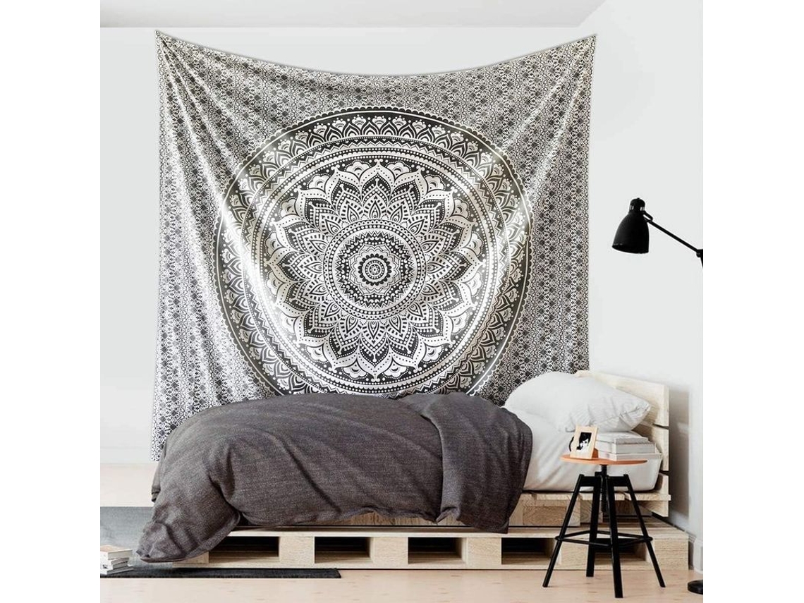 Tapestry Mandala De Algodón Para Colchón, Picnic, Manta, Decoración De Pared, Dormitorio - Estilo Hippie 200x150