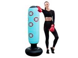 Saco de Boxeo Inflable Vertical de PVC para Entrenamiento CUICH (azul)