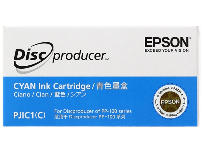 Cartucho de Tinta Original EPSON Cián C13S020447 para PP-100 DiscProduce